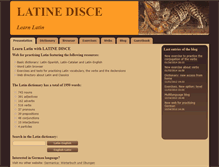 Tablet Screenshot of latinedisce.net